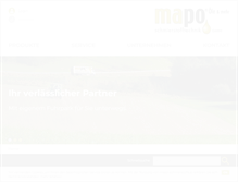 Tablet Screenshot of mapo.at