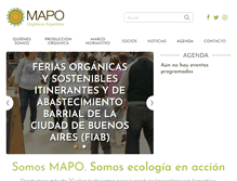 Tablet Screenshot of mapo.org.ar